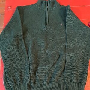 Tommy Hilfiger Men's Green Sweater xxl